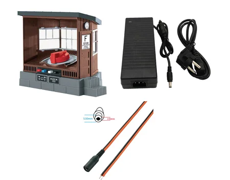 Fahrregler-Haus 5A Analog-Set LGB 52120 + Trafo + Adapterkabel