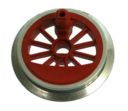 Rad Speiche für Schraubachse rot langer Zapfen LGB 67215-E020