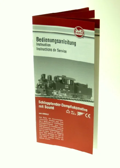 Bedienungsanleitung 20260 Dampflok LGB 80005-E003
