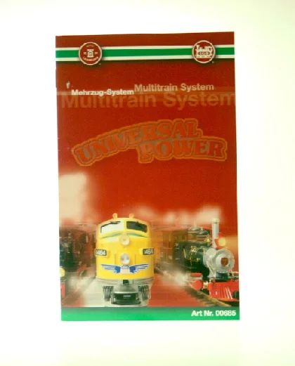 Bedienungsanleitung MZS Zubehör LGB 80006-E003