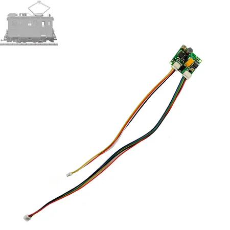 Zahnradlok Hge 2/2 2x46x SX6 Soundmodul