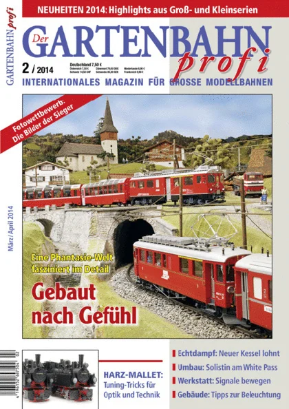 Gartenbahn Profi Ausgabe 2/2014