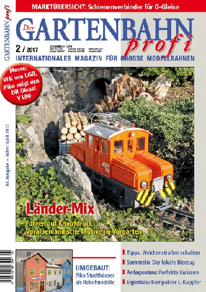 Gartenbahn Profi Ausgabe 2/2017