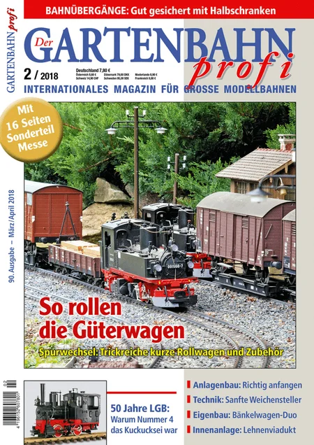 Gartenbahn Profi Ausgabe 2/2018