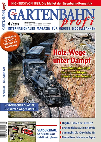 Gartenbahn Profi Ausgabe 4/2015