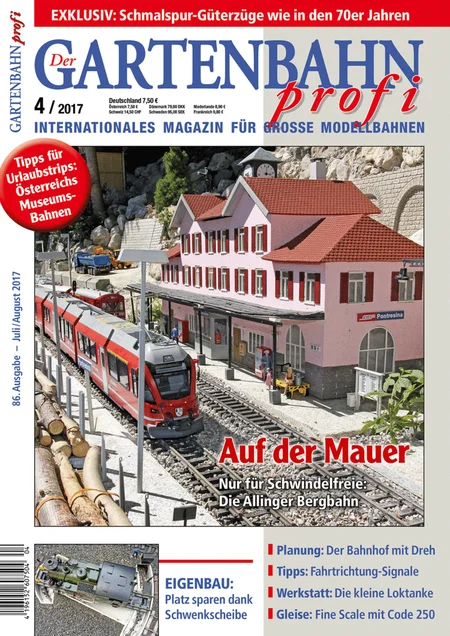 Gartenbahn Profi Ausgabe 4/2017