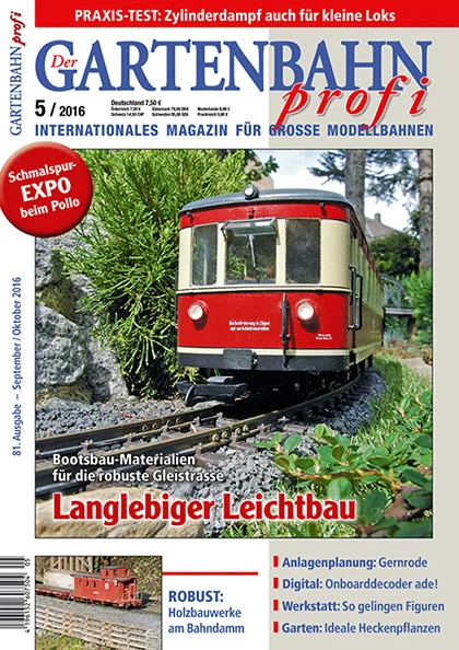 Gartenbahn Profi Ausgabe 5/2016