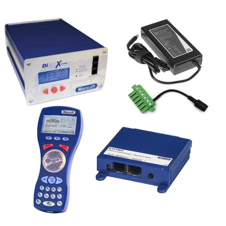 Massoth Zentrale im Set mit Handy blau, Funkempfänger und Green Cell Netzteil