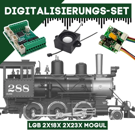 Digitalisierungsset für LGB 2x18x 2x23x Mogul ML-Train 81609108