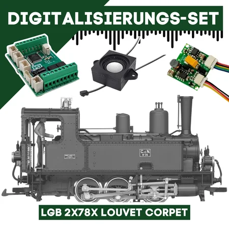 Digitalisierungsset für LGB 2x78x Louvet Corpet ML-Train 81609170