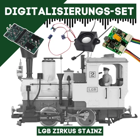 Digitalisierungsset für LGB Zirkus Stainz ML-Train 81609183