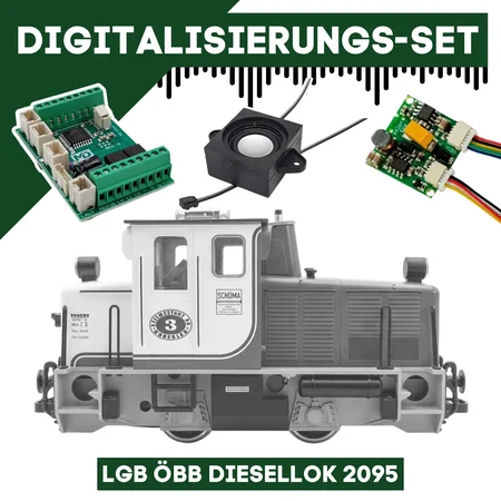 Digitalisierungsset für LGB Schöma Diesellok ML-Train 81609257