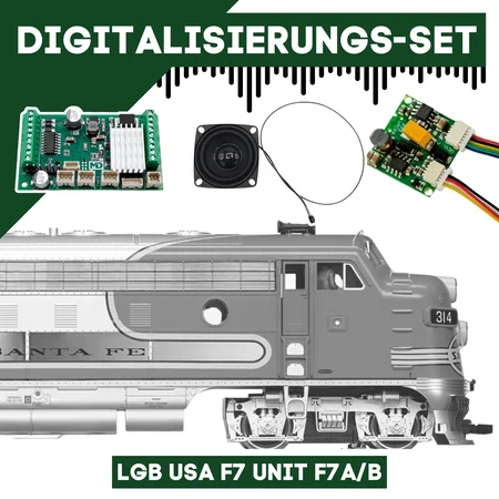 Digitalisierungsset für LGB USA F7 Unit F7A/B ML-Train 81609274