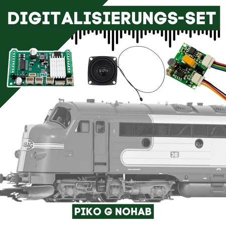 Digitalisierungsset für PIKO G NOHAB ML-Train 81609280