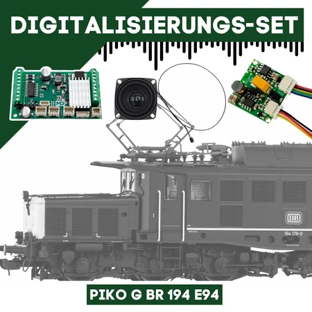 Digitalisierungsset für PIKO G BR 194 E94 ML-Train 81609355