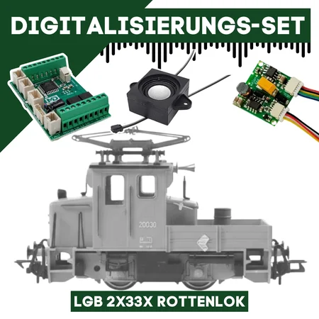 Digitalisierungsset für LGB 2x33x Rottenlok ML-Train 81609360