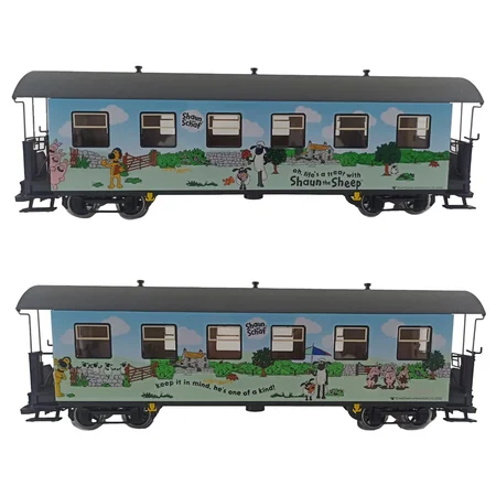 Shaun das Schaf Sonderwagen-Set –  Liebe und Erde – 2 Personenwagen nach HSB-Vorbild Spur-G Train Line 8200285