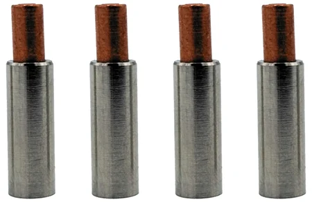 4 Stück Schleiferkohle 14 mm für B-Getriebe LGB der Spur-G ML-Train 82301003