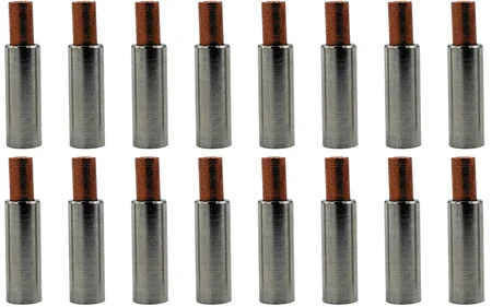 16 Stück Schleiferkohle 14 mm Spur-G für B-Getriebe LGB ML-Train 82301133