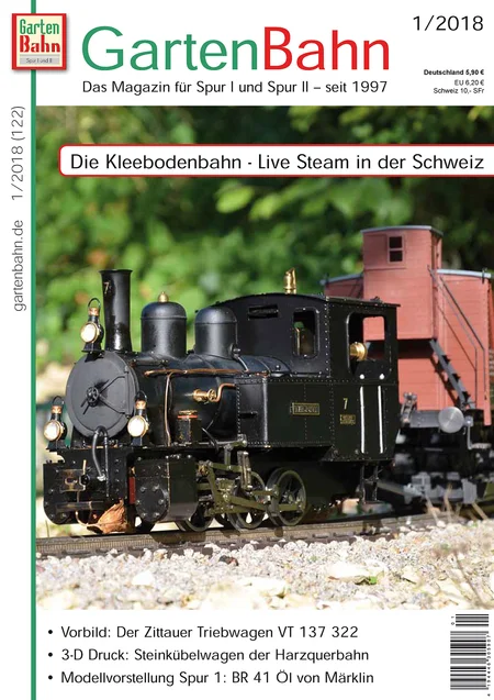 GartenBahn Ausgabe 1/2018