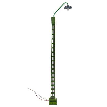 Gittermast Bogenlampe 1 armig grün für LGB-Anlagen Spur-G ML-Train 83800146