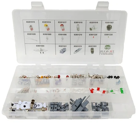 Beleuchtungs-Set LED und analog (125 Teile) mit Sortierbox für die Spur-G ML-Train 83800999