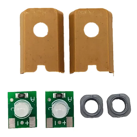 2x LED Bühnenbeleuchtung 5-24 V für Spur-G Personenwagen ML-Train 83804002