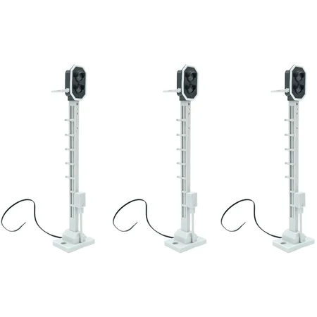 3x Lichtsignal Typ L 2-fach RhB für Spur G analog / digital mit Decoder ML-Train 83804616