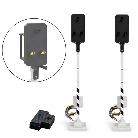 Lichtsignal SO16 Überwachungssignal 2 Stück für Spur G analog / digital mit Decoder ML-Train 83804639