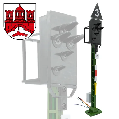 Lichtsignal Typ KS Wernigerode für Spur G analog / digital mit Decoder ML-Train 83814612
