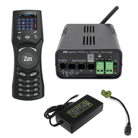 Funk-Digitalzentrale 8A + WLANmaus + 180 Watt Netzteil ML-Train 84006026