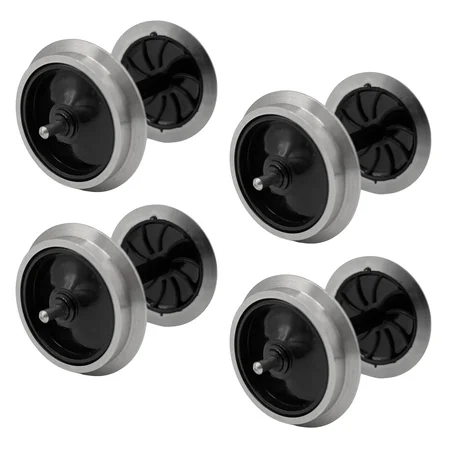4x Vollradsatz aus Edelstahl 31 mm Spur-G ML-Train 88670124