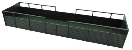Wagenkasten grün 41,5 cm Schienencabrio HSB Spur-G ML-Train 88909001