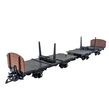 Drehschemelwagen Set schwarz/grau Bausatz ML-Train 88919630