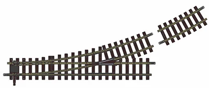 Weiche links R7 22,5° Piko 35226