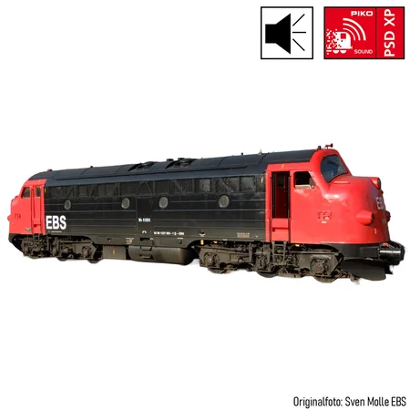 Diesellok NoHAB EBS mit Sound Piko 37454