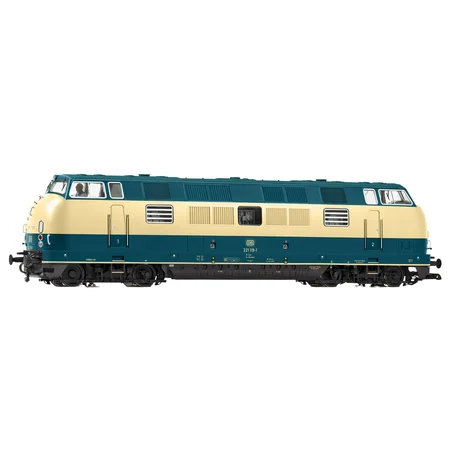 Diesellok BR 221 blau beige  mit Sound DB Piko 37463