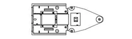 Rahmen Vorbau 2 E-Lok BR 194 Piko 37435-P0138