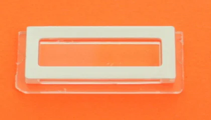 Fenster hinten weiß 32x10 Dampflok LGB 92377-E729