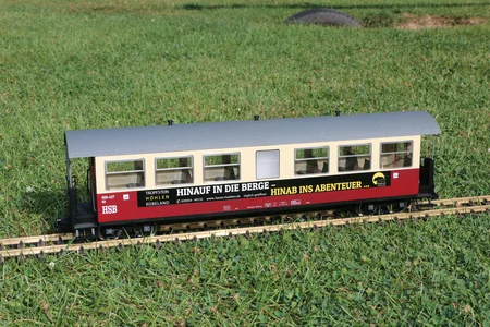 HSB Personenwagen 900-437 Tropfsteinhöhlen Rübeland Train Line 3530744