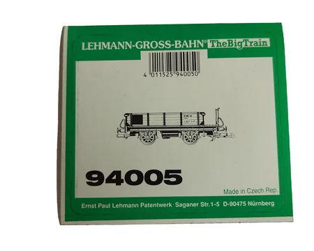Aufkleber Güterwagen Niederbordwagen Toy Train LGB 94005