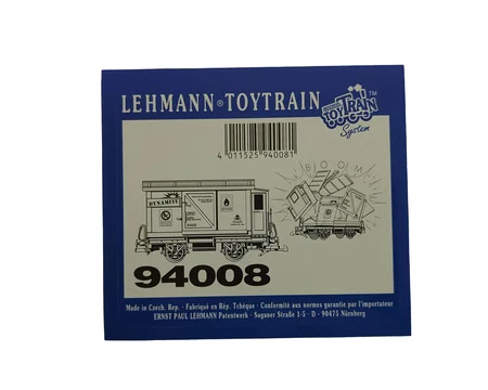 Aufkleber Güterwagen Dynamitwagen Toy Train LGB 94008