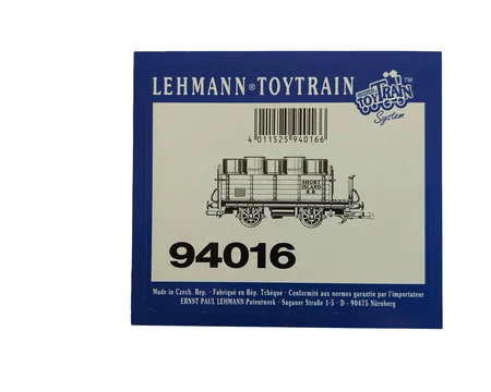 Aufkleber Güterwagen offen Short Island R.R. Toy Train LGB 94016