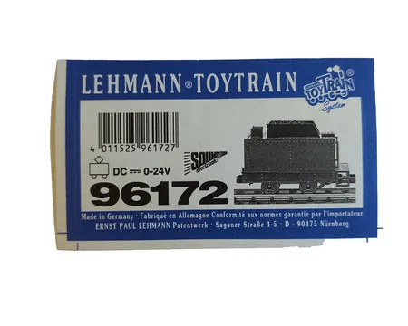 Aufkleber Tender mit Sound Toy Train LGB 96172