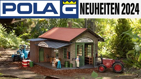 POLA Neuheiten 2024 - Diese Modellhäuser & Figuren erwarten euch diese Gartenbahnsaison!