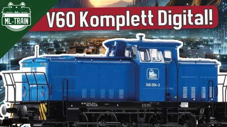 Digitalisierung PIKO G V60 / BR 260 mit Rangierkupplung DRIVE-XL & SX6 (Produktvideo)