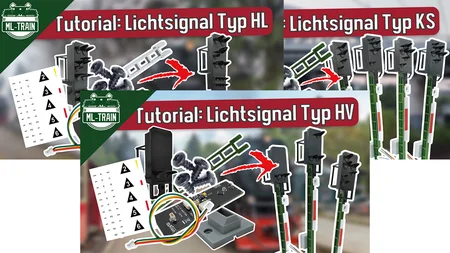HV-, HL- und KS-Signal Tutorial: Aufbau und Installation für Spur G mit Decoder - Analog & Digital