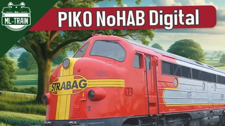 Digitalisierung PIKO G 37450 NoHAB  Elektr  Entkuppler, Verdampfer, DRIVE XL (Produktvideo)