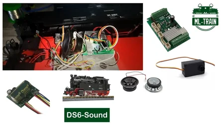 Digtal- und Soundeinbau in die HSB Tenderlok 99 6001