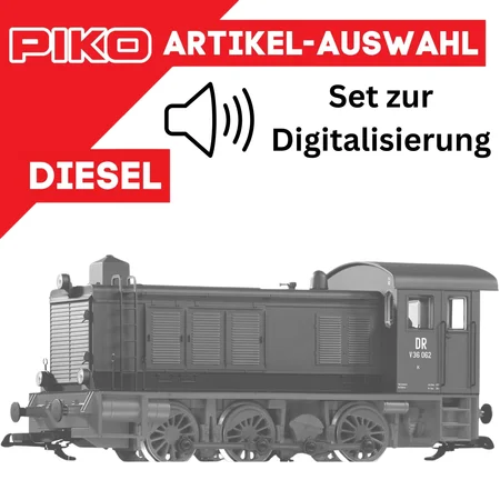 Piko Dieselloks - Digitalisierungssets
